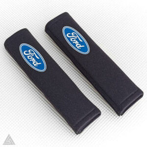 Seat Belt Pads with Ford Blue Oval (All Models)