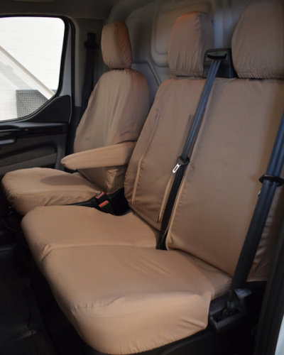 Ford Transit Custom Beige Seat Covers