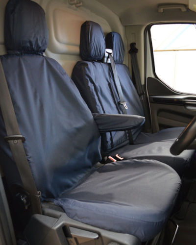Ford Transit Custom Blue Seat Covers