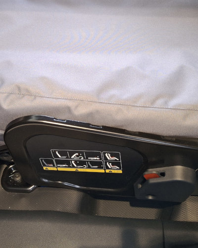 Ford Transit Courier Folding Passenger Seat Mechanism