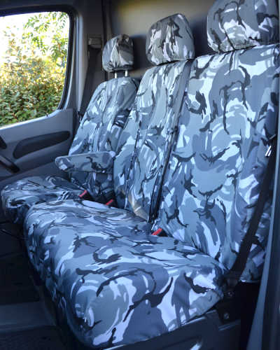 Sprinter Van Seat Covers in Camouflage