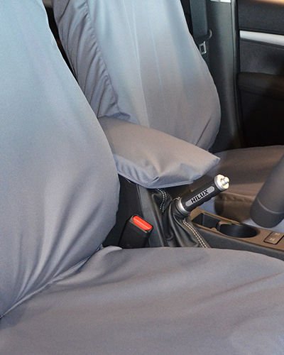 Toyota Hilux Invincible Seat Covers - Front Armrest