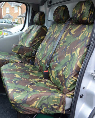 Camo Seat Covers for Renault Trafic Van