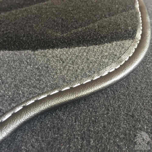 BB Auto Supply Dark Grey 4pc Floor Mats – Heavy Duty Non-Skid Carpet For Toyota Cars & Trucks