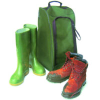 Heavy Duty Boot Bag – Water-Resistant (Green)
