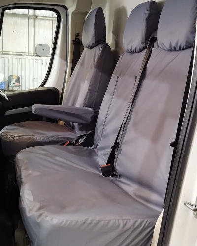 Dual Passenger Seat Covers for Fiat Ducato