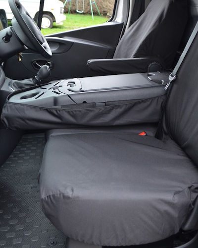 Nissan Primastar Seat Covers for Mobile Office