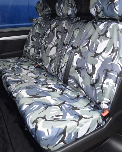 Toyota Proace Crew Cab Camo Seat Covers