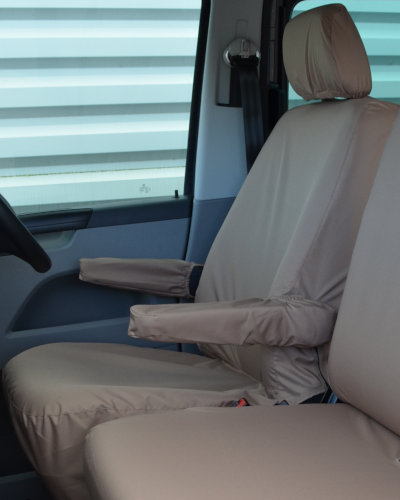 VW Caravelle Beige Seat Covers