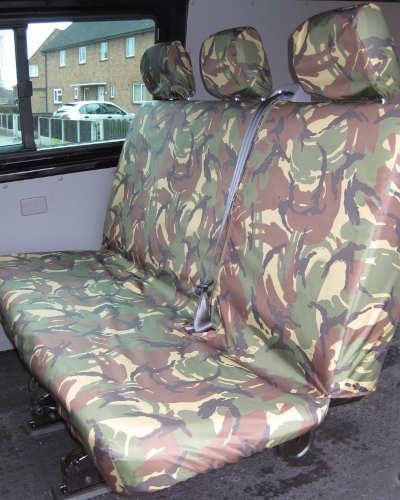 VW Transporter Shuttle Seat Covers - Camo
