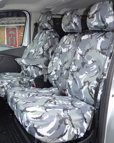 Nissan Primastar Crew Van Waterproof Seat Covers