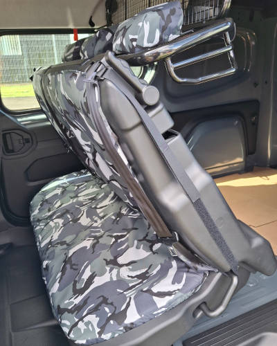 Camouflage Seat Covers for Nissan Townstar Crew Van